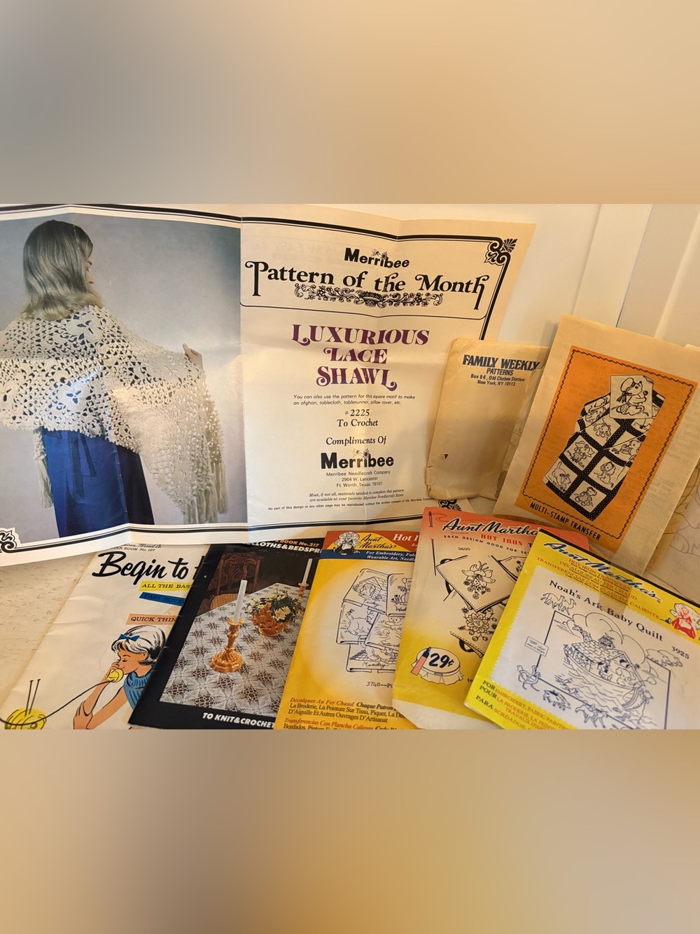 Vintage Hot Iron  patterns features several recognizable brands
